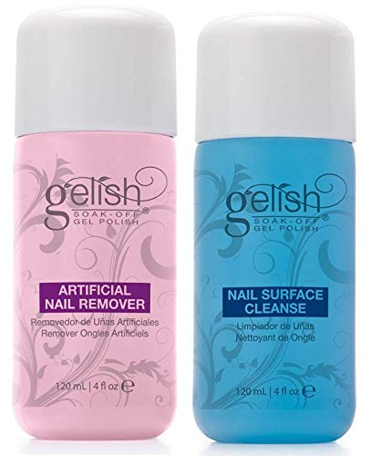 Gelish dissolvant vernis gel en bouteille—facile à utiliser pour retirer rapidement le gel