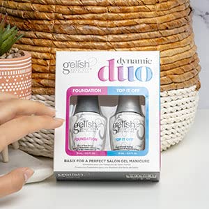 Gelish Emballage Ergonomique : capuchon monogrammé facilitant la prise en main.