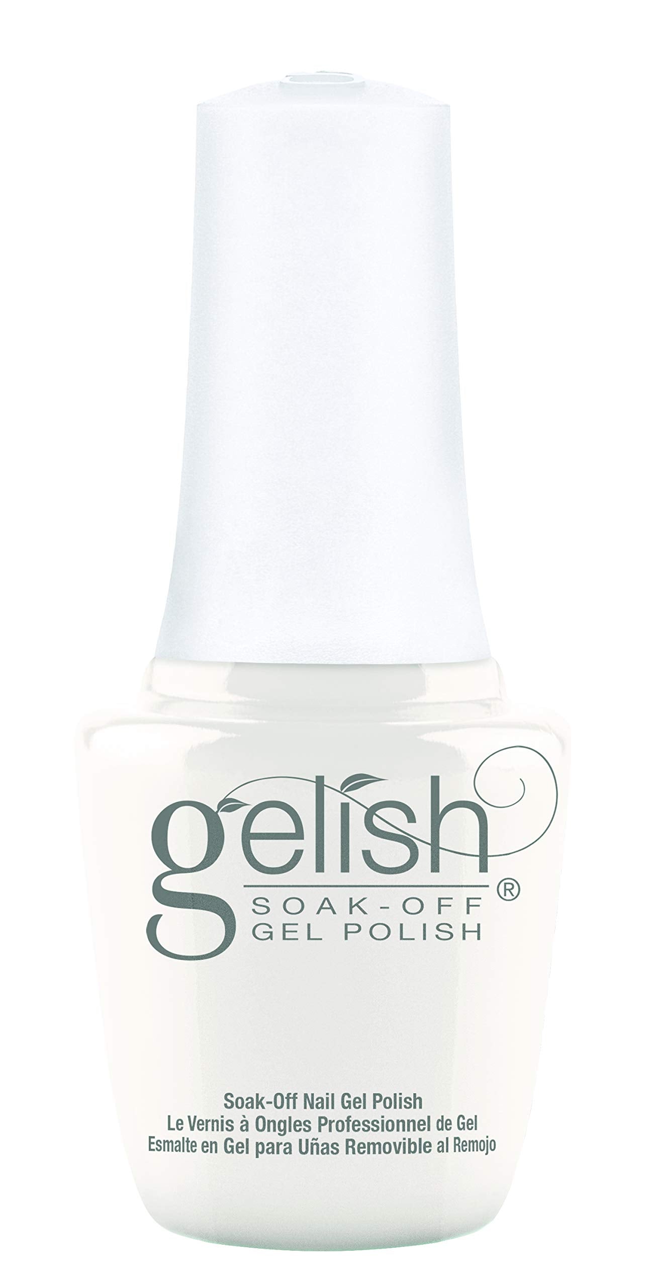 Gelish MINI, bouteille 9ml compacte, idéale pour déplacements et retouches rapides.