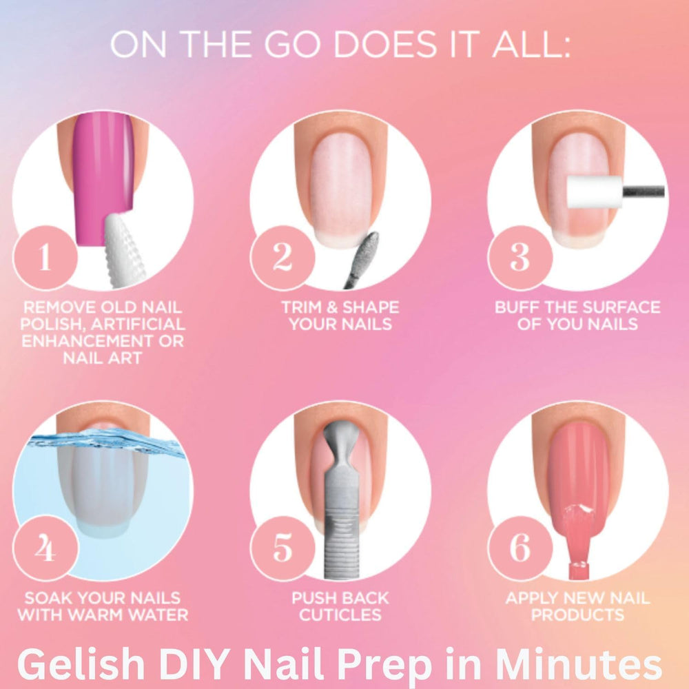 Gelish Mini On The Go – autonomie de 60 minutes pour sessions sans fil