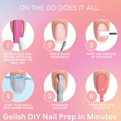Gelish Mini On The Go – autonomie de 60 minutes pour sessions sans fil