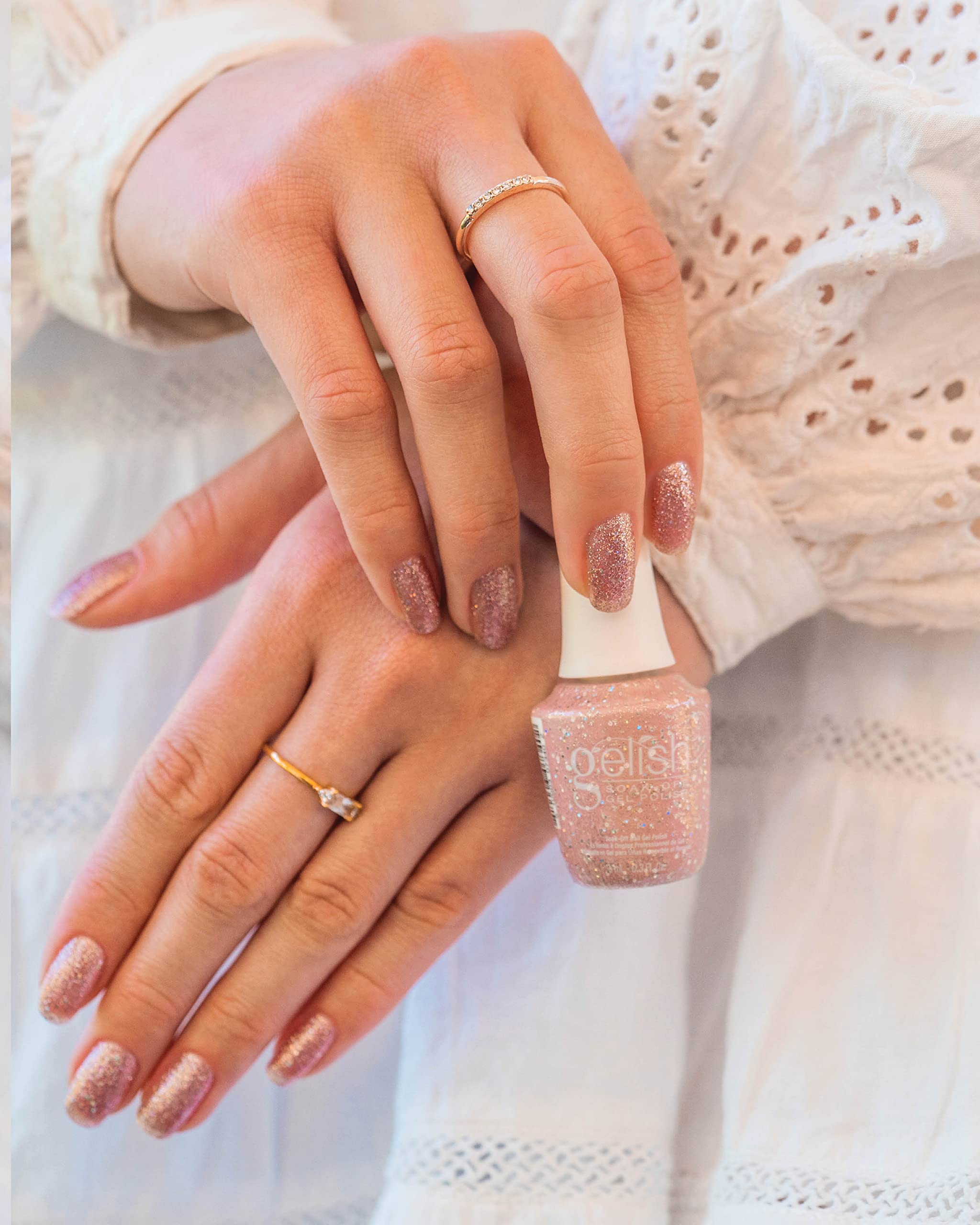 Gelish MINI: séchage UV-LED rapide, finition lisse et durable.