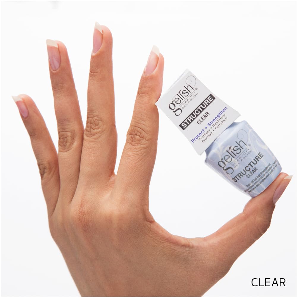Gelish Structure Gel rose couverture offre une couvrance naturelle.