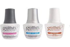 Gelish Terrific Trio : prétraitement pH-bond équilibrant l’ongle et préparant l’application.