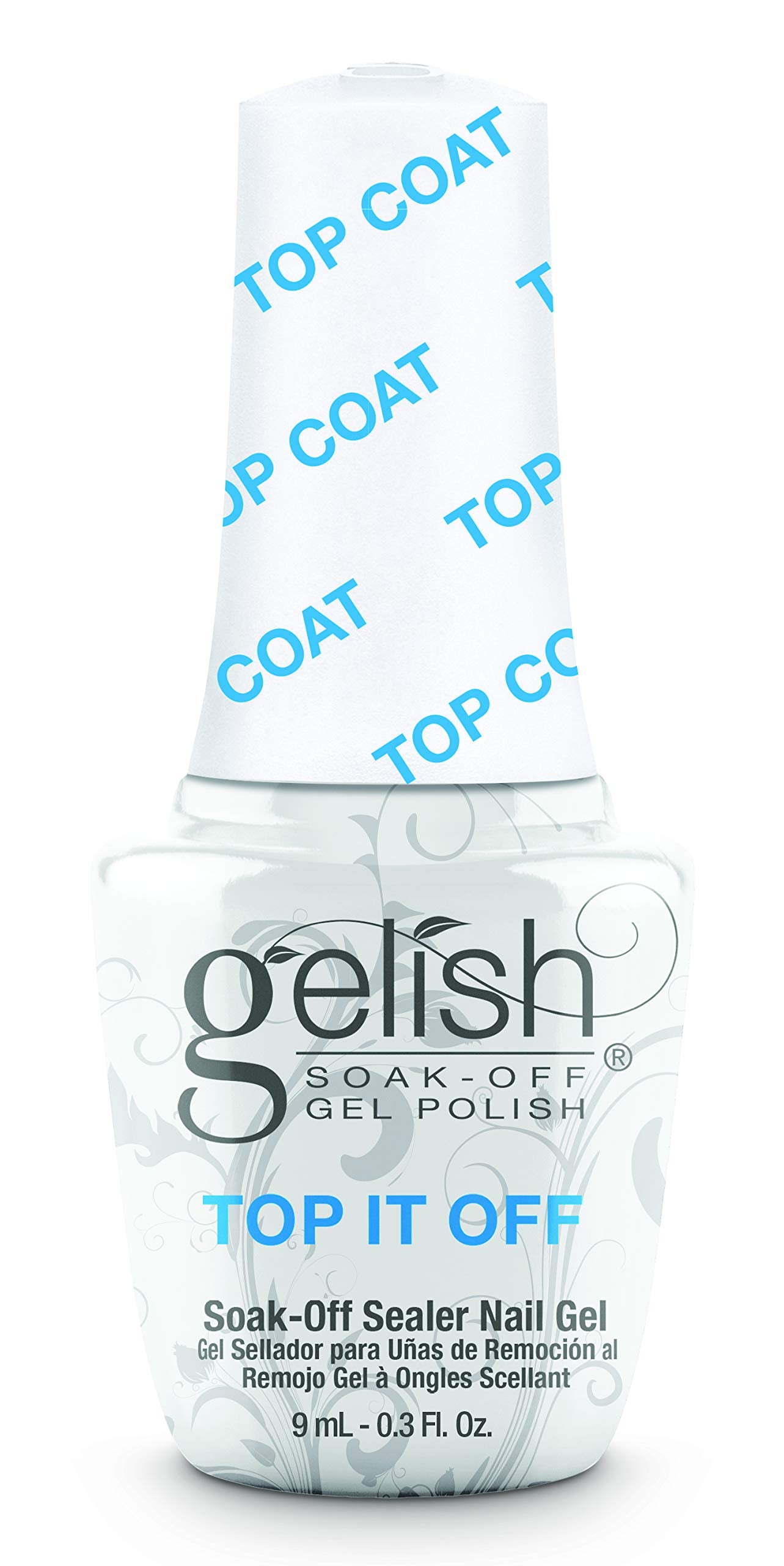 Gelish Top It Off – bouteille avec brillance haute et durabilité