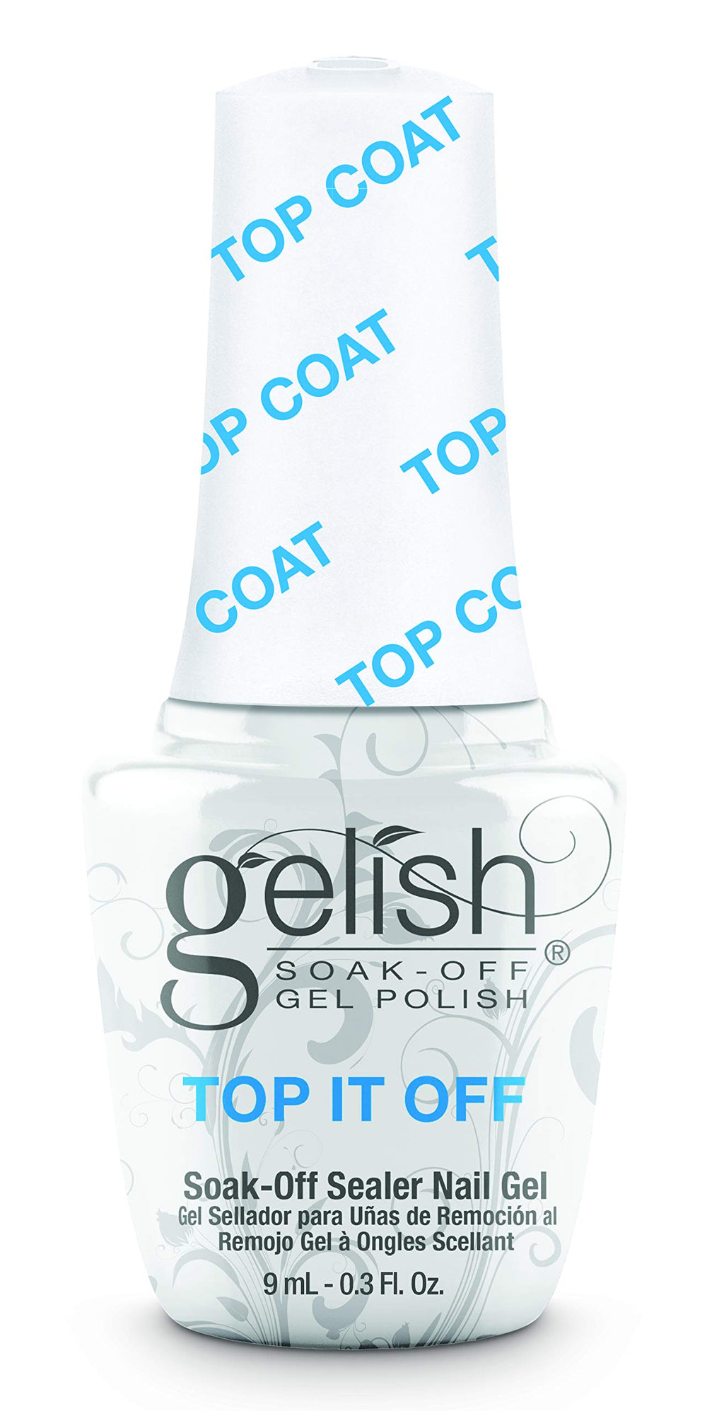 Gelish Top It Off – bouteille avec brillance haute et durabilité