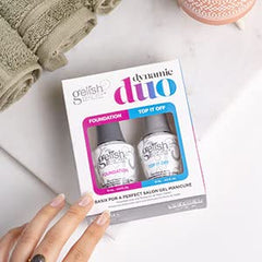 Gelish Top It Off Sealer : brillance élevée et finition sans éclats.