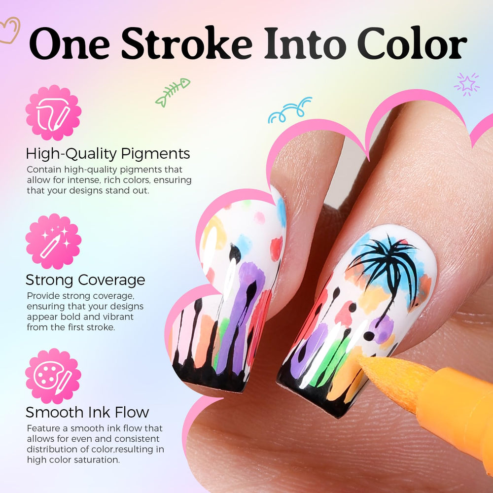 GELLAKTIK couleurs vives et durables, fini brillant.