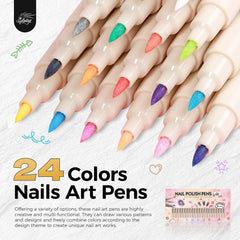 GELLAKTIK embout-fin-0-7mm: précision maximale pour des lignes fines sur vos ongles.