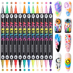 GELLAKTIK ensemble de 24 couleurs pour designs variés sur ongles.