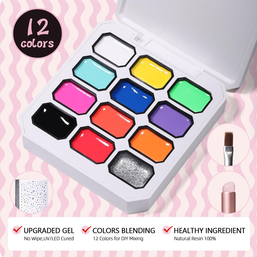 GELLAKTIK lampe UV-LED assure une polymérisation rapide et efficace.