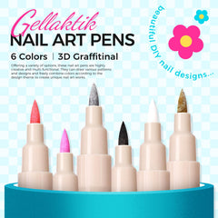 Gellaktik-stylo-ongles-0-7mm-precision: tracés fins pour dessins délicats.