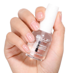 GELLEN 3-en-1 base et top coat pour ongles fragiles, protection et renforcement