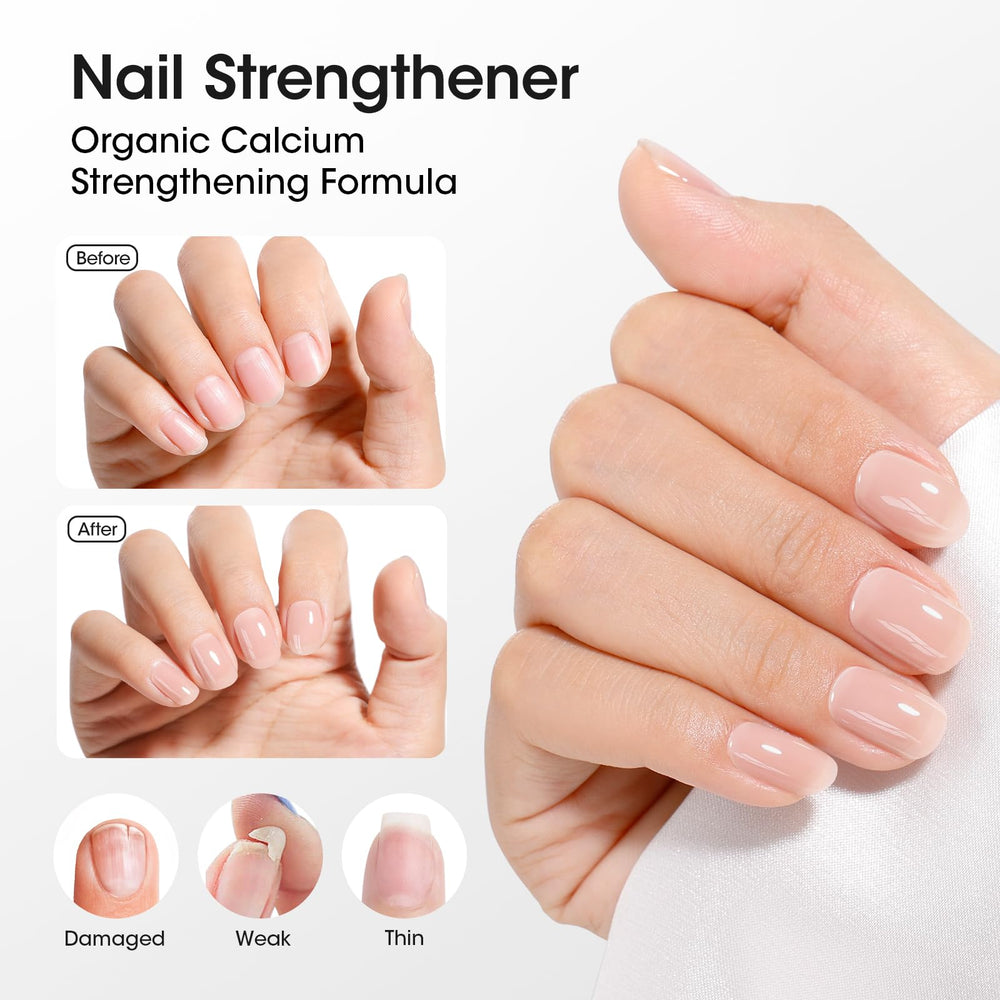 GELLEN 4-en-1 corrige jaunissement-ongles pour un aspect plus sain