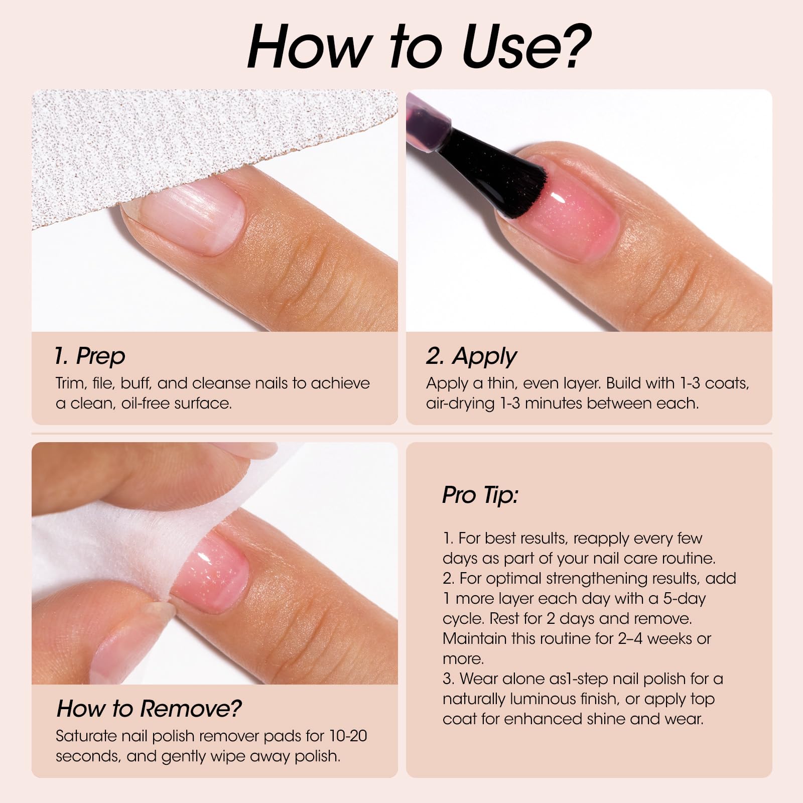 GELLEN Active Glow : ongles plus brillants et visiblement plus sains avec chaque usage.