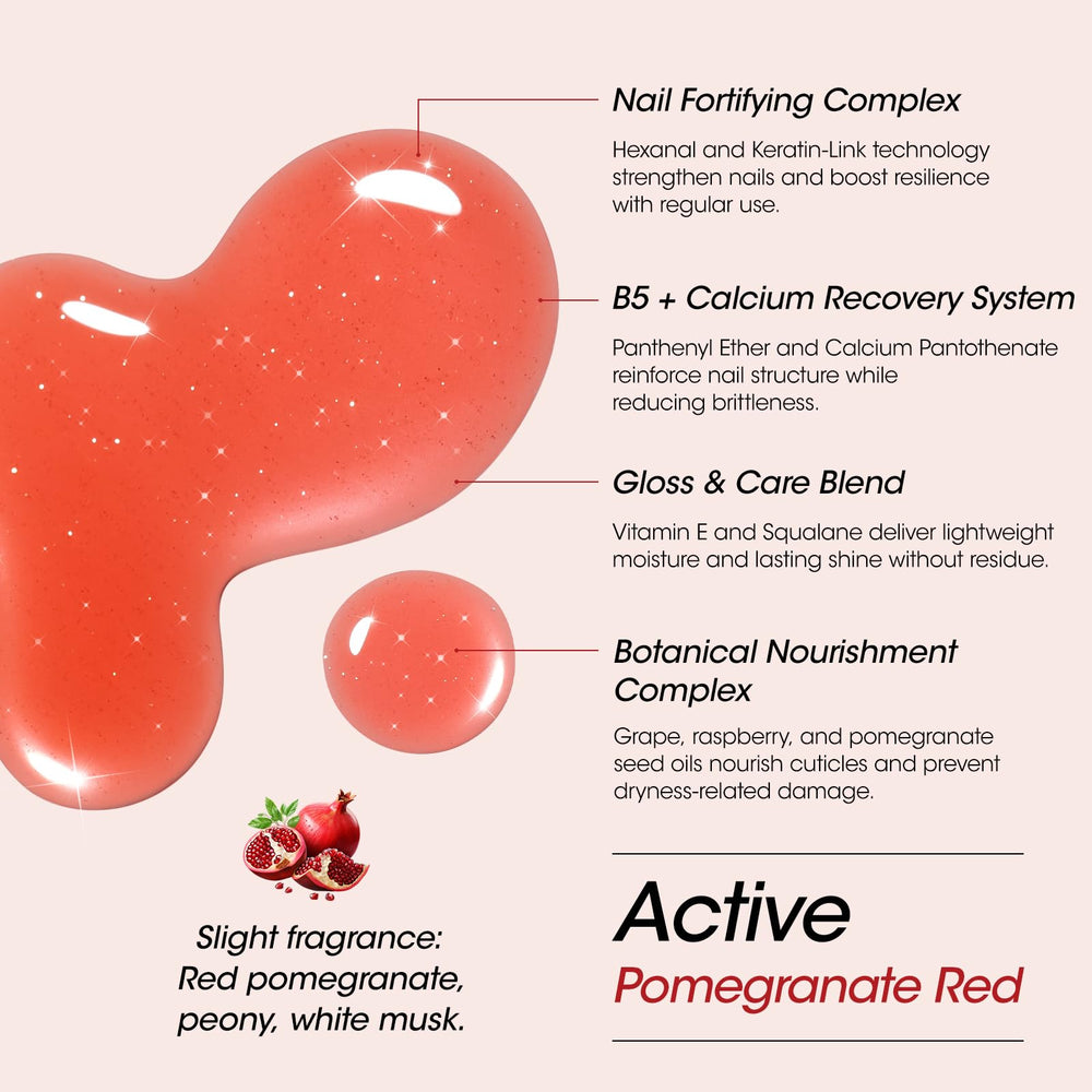 GELLEN Active Glow : séchage rapide pour une manucure pratique.