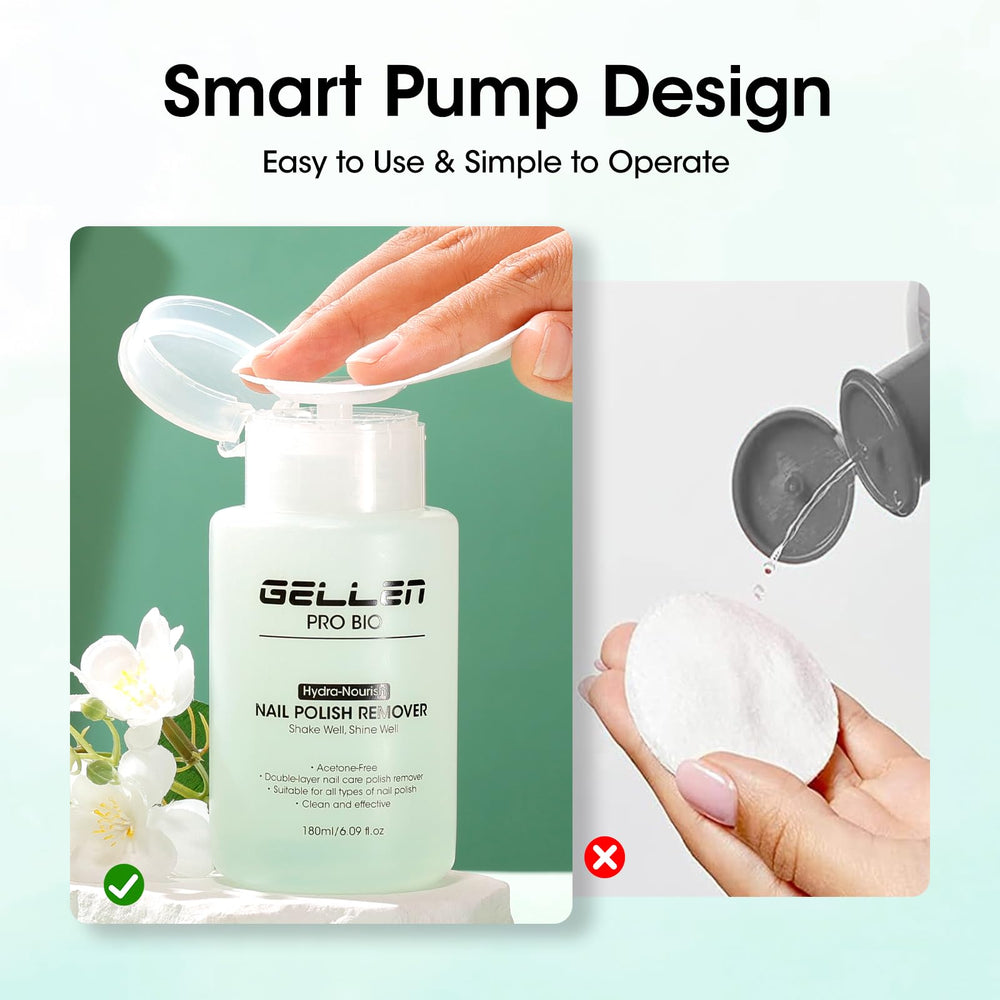 GELLEN arôme jasmin, parfum agréable pendant le démaquillage.