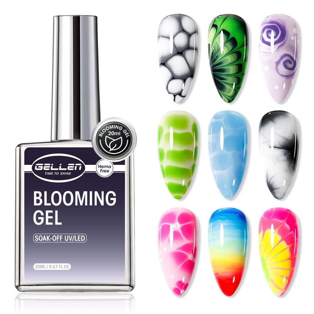GELLEN Blooming Gel flacon 20 ml prêt pour motifs marbrés