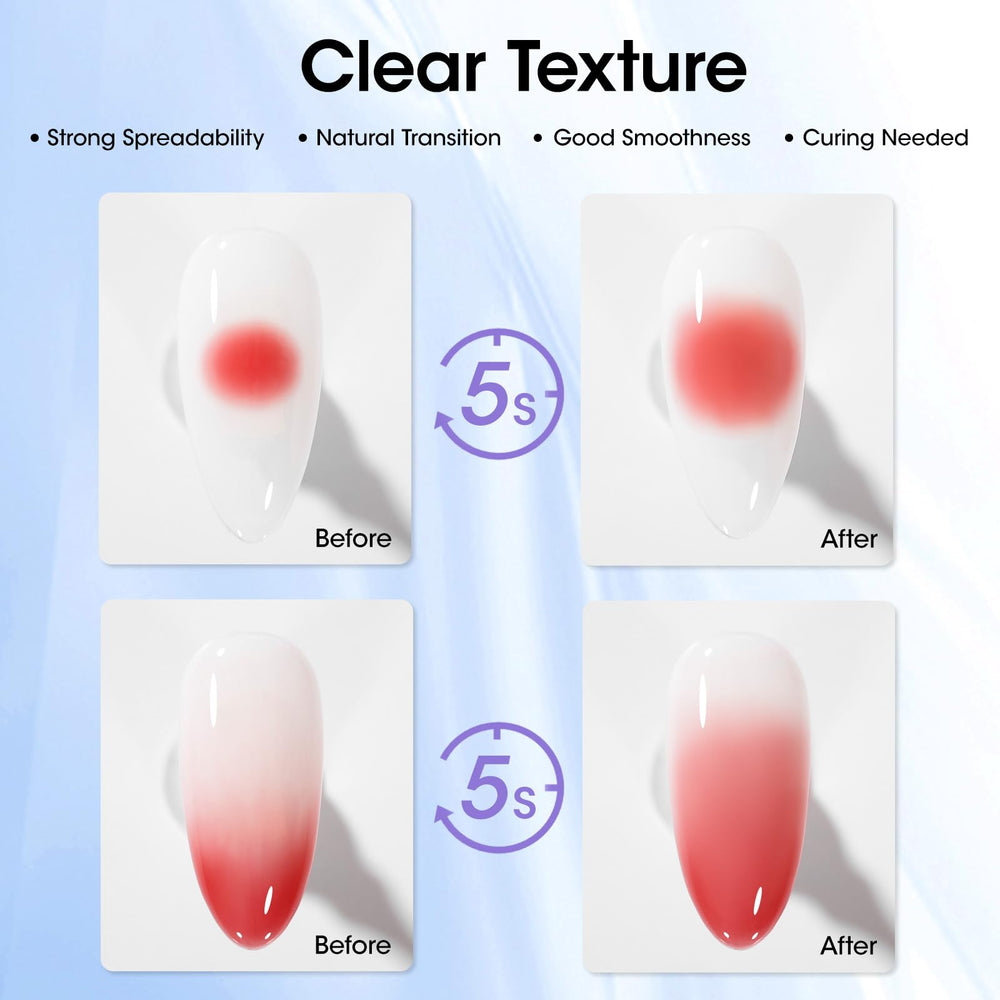 GELLEN Blooming Gel effet ombre doux pour un style blush subtil