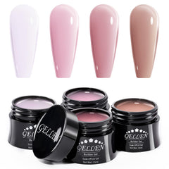 Gellen Gel de Construction Kit etui cadeau: coffret élégant pour démarrer l'art des ongles.