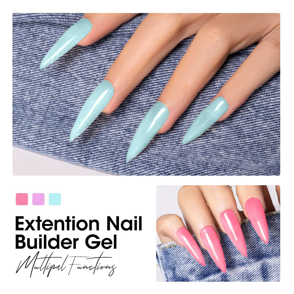 GELLEN kit gel builder violet extension sans décollement