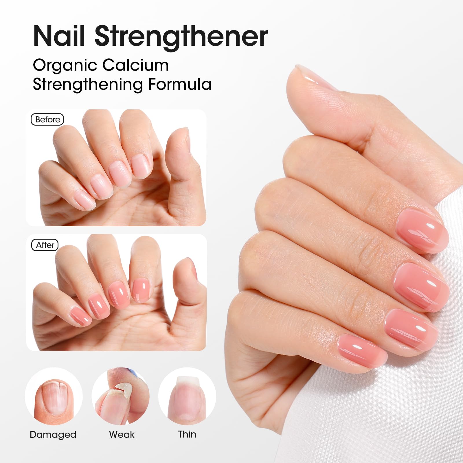 GELLEN Calcium-renforcement fortifie les ongles fragiles.