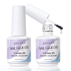 Gellen Colle Gel Ongles 15ml base-vernis : adhérence durable pour une couleur parfaite