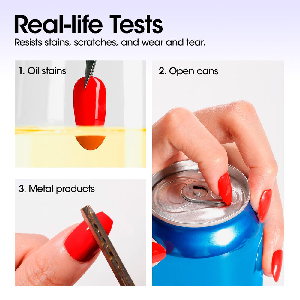 Compatibilité multi-ongles: naturel, artificiel et acrylique.