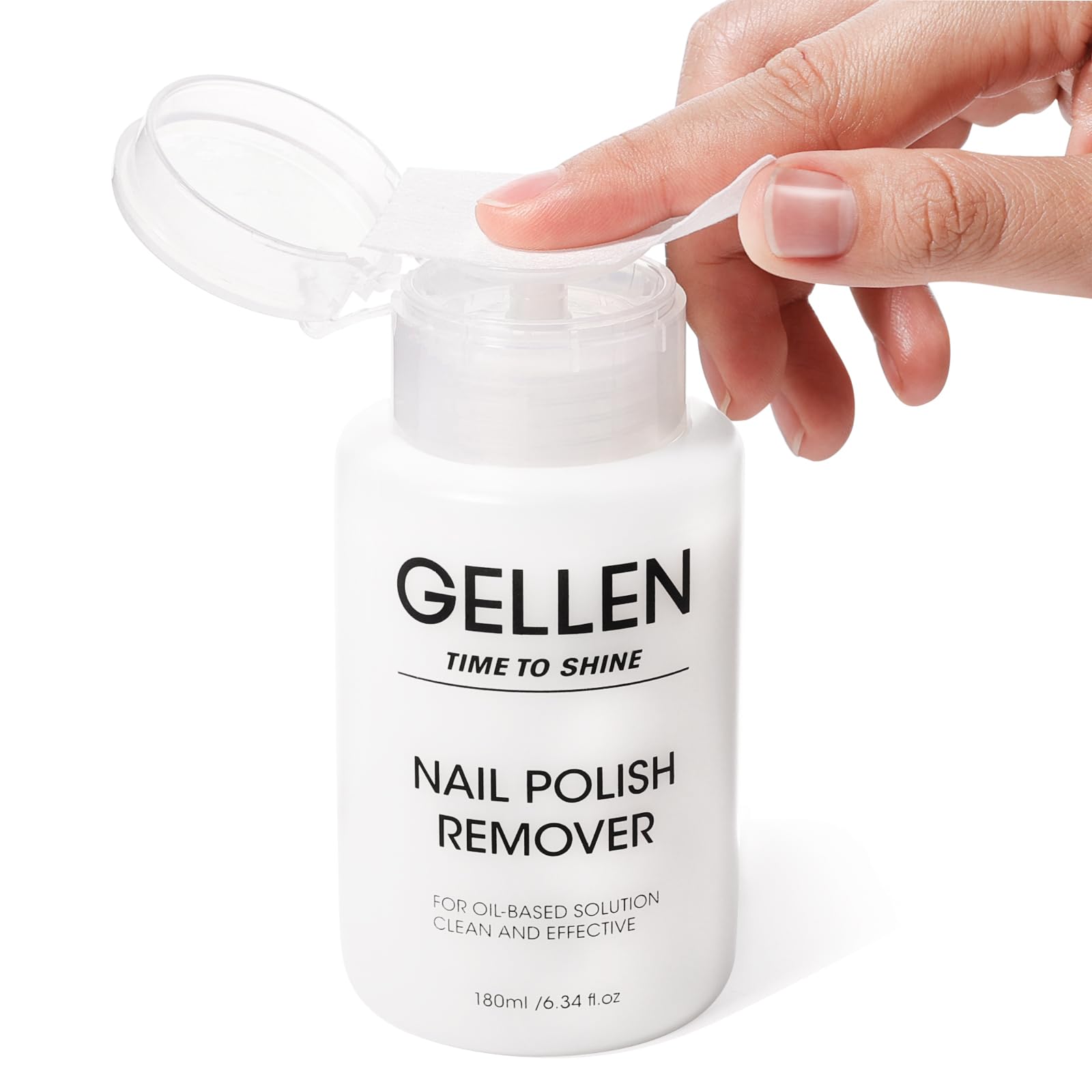 Dissolvant GELLEN vernis au parfum lait, douceur pour les ongles