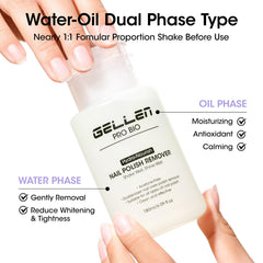 GELLEN dissolvant-vernis sans acetone : douceur pour les ongles.