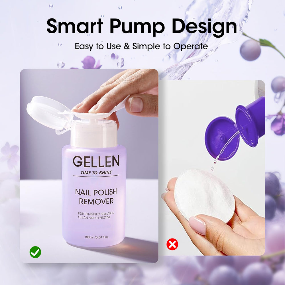 Dissolvant sans acétone retirant rapidement le vernis sans agresser les ongles.