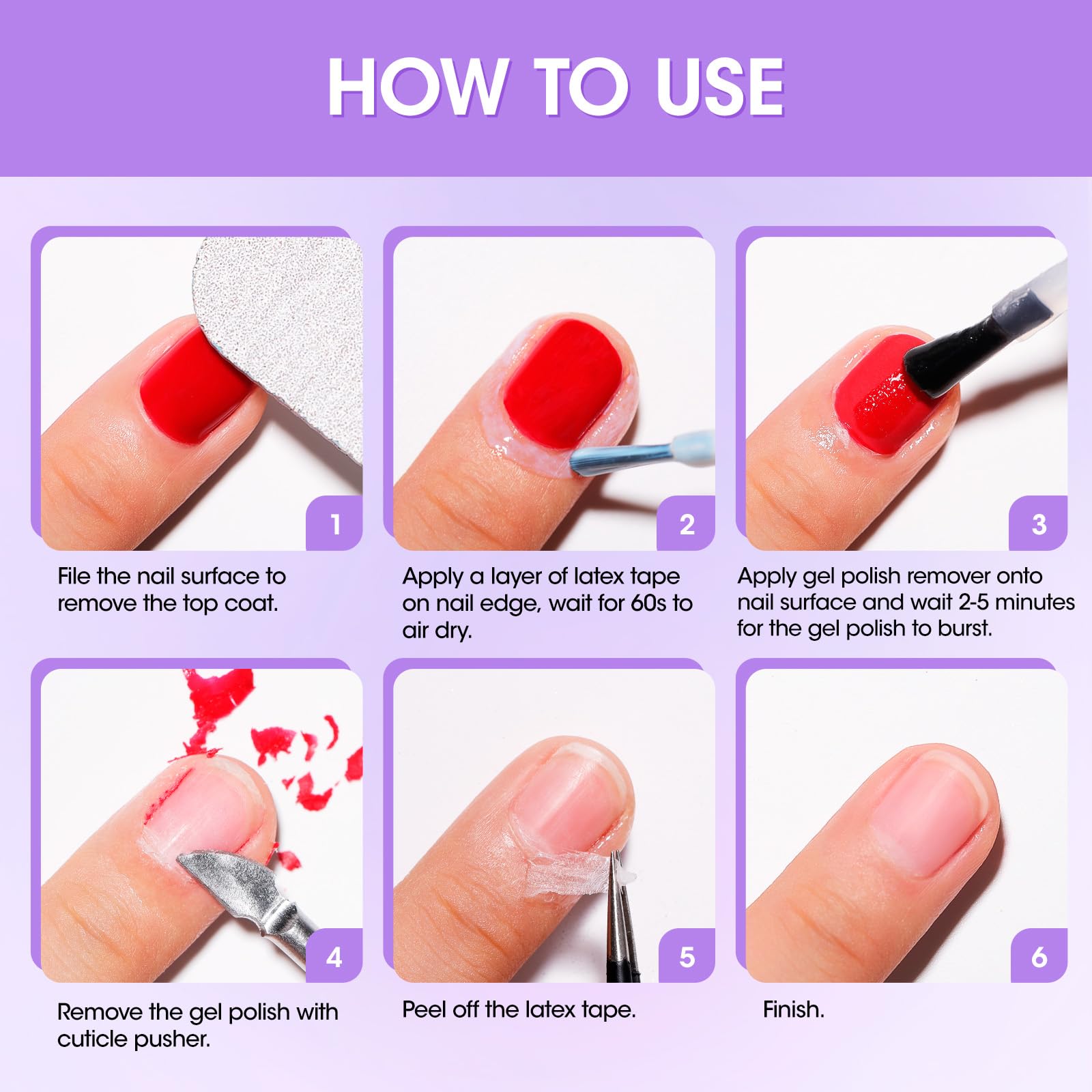 Emballage coffret GELLEN, cadeau idéal pour amateur d’art des ongles.