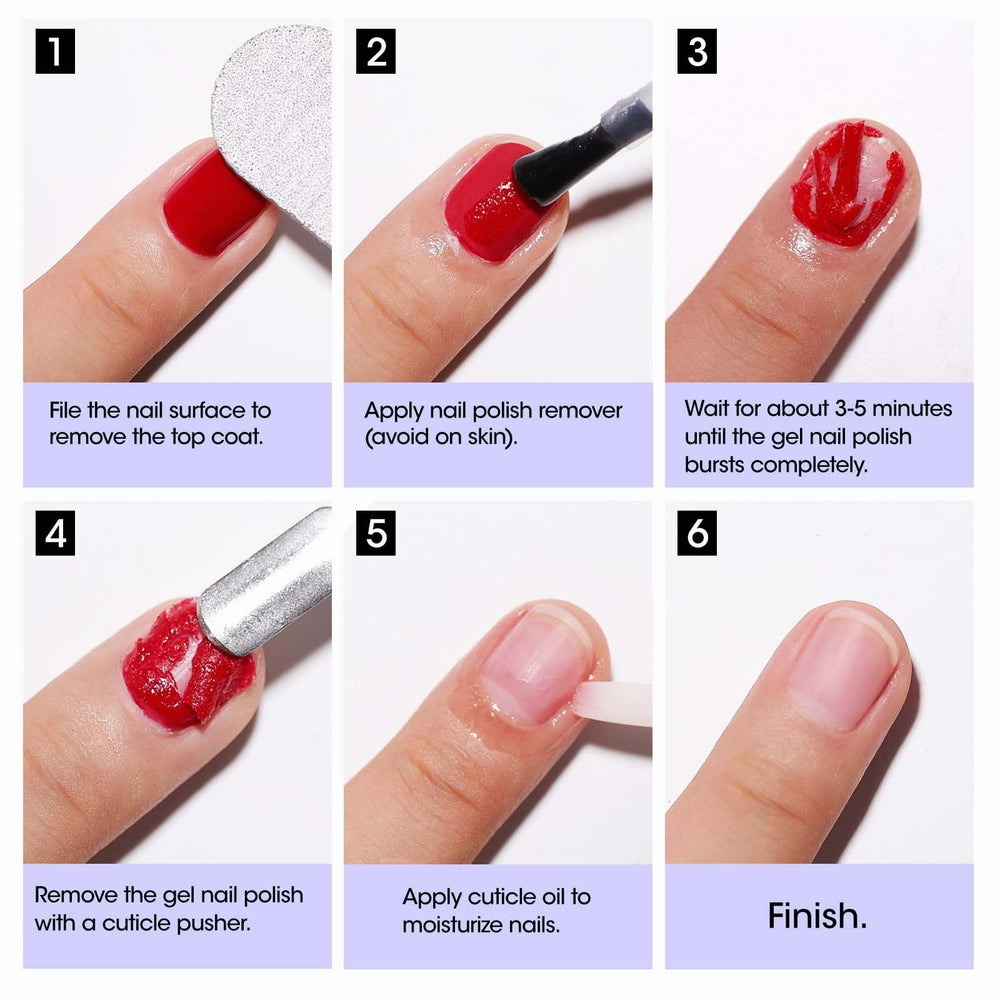 GELLEN emballage kit soin ongles présente une solution pratique et compacte