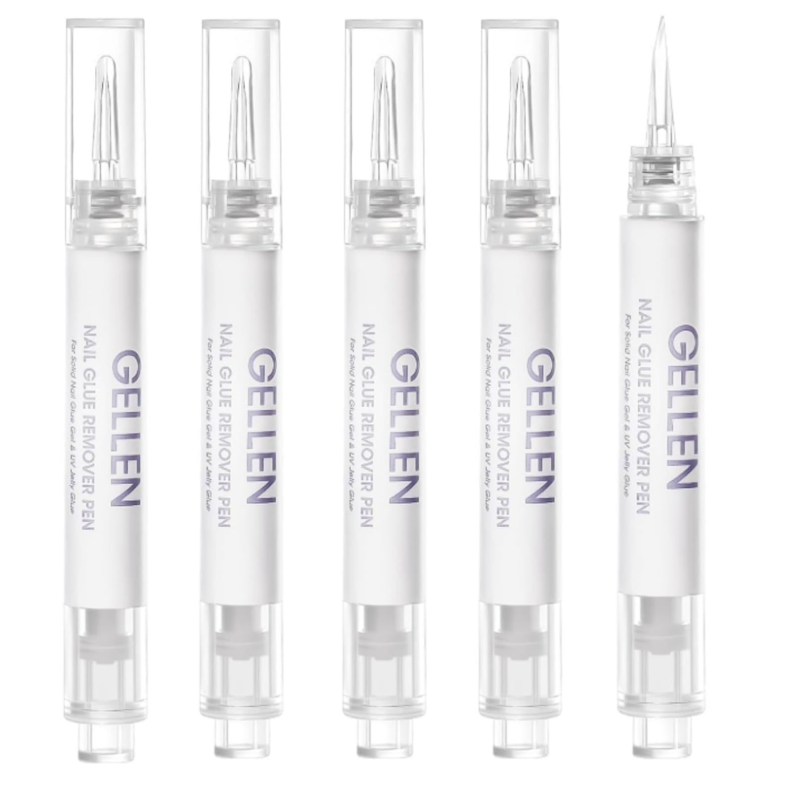 GELLEN Enleveur Colle Ongles avec buse précision pour une application ciblée