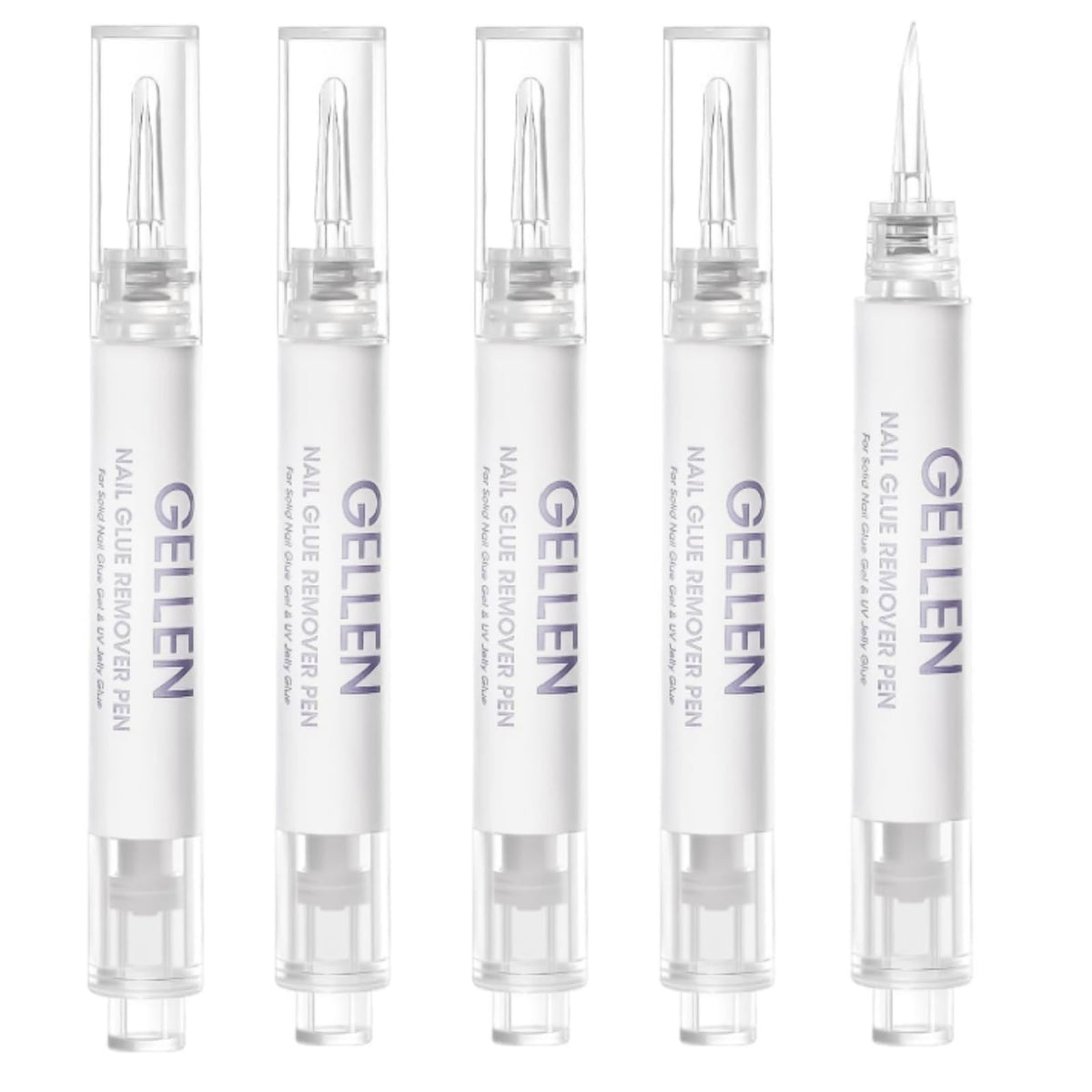 GELLEN Enleveur Colle Ongles avec buse précision pour une application ciblée