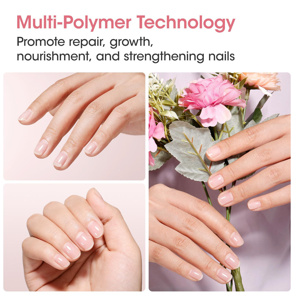 GELLEN Finition-claire-sans-vernis: utilisé entre les manucures pour un effet naturel.