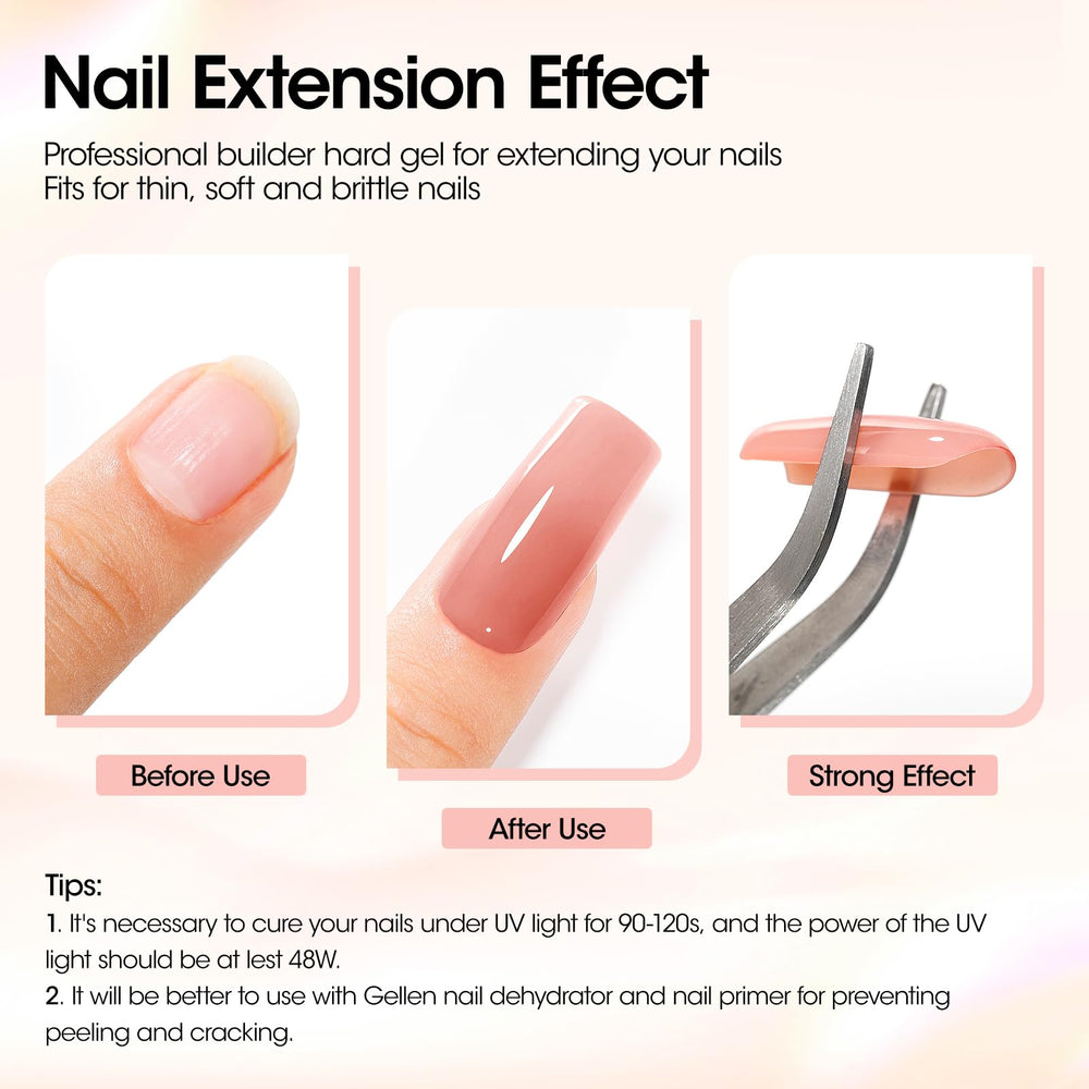 Formes d’ongles GELLEN pour modelage précis et extensions faciles.