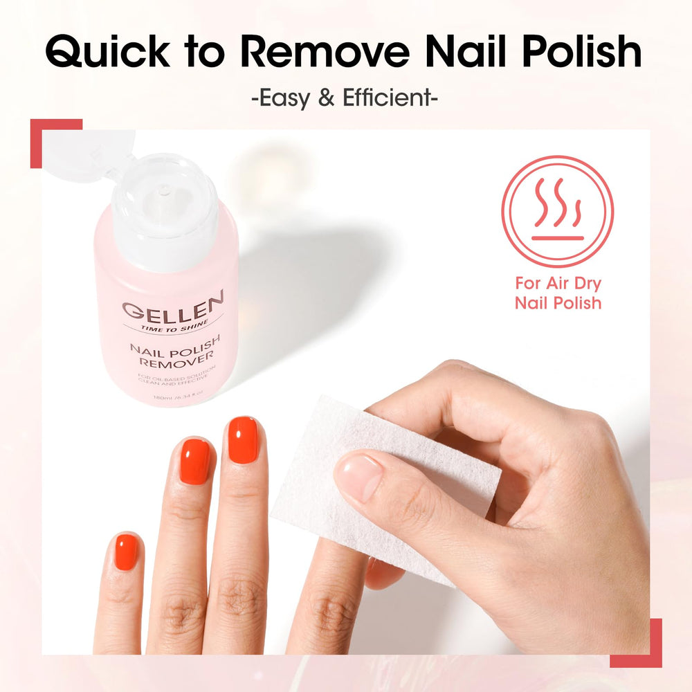 Formule douce sans acétone ni alcool respecte les ongles.