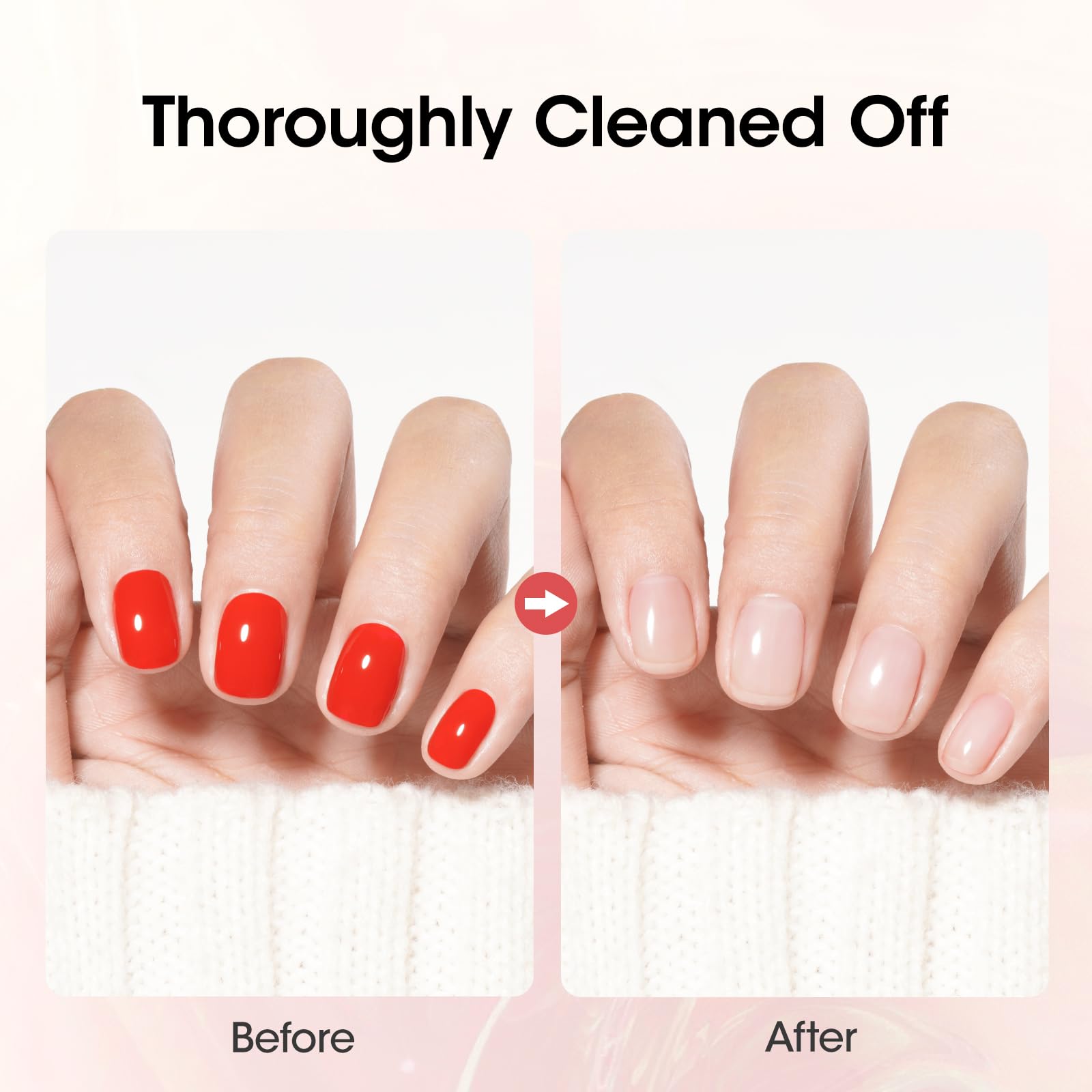 Utilisation simple et guidée pour un démaquillage efficace.