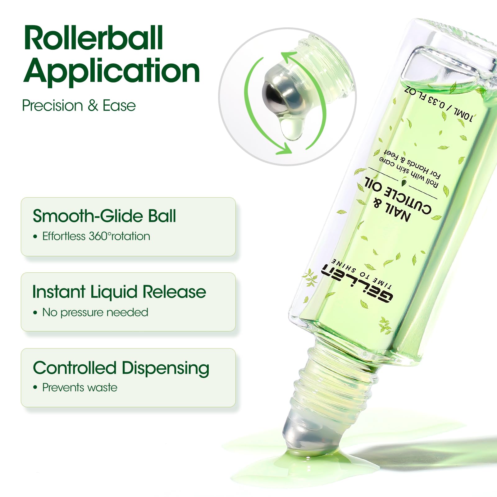 GELLEN huile avocat baobab – formulation nourrissante pour les ongles