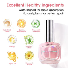 GELLEN Ingrédients-nourrissants-ongles-keratine-calcium: nutrition ciblée pour des ongles plus forts.