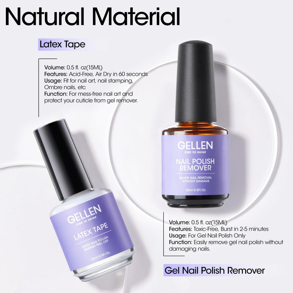 Gellen lingettes démaquillage vernis gel: nettoyage rapide et efficace.