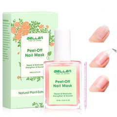Gellen masque ongles pelable rose – bouteille prête à l'emploi sans rinçage