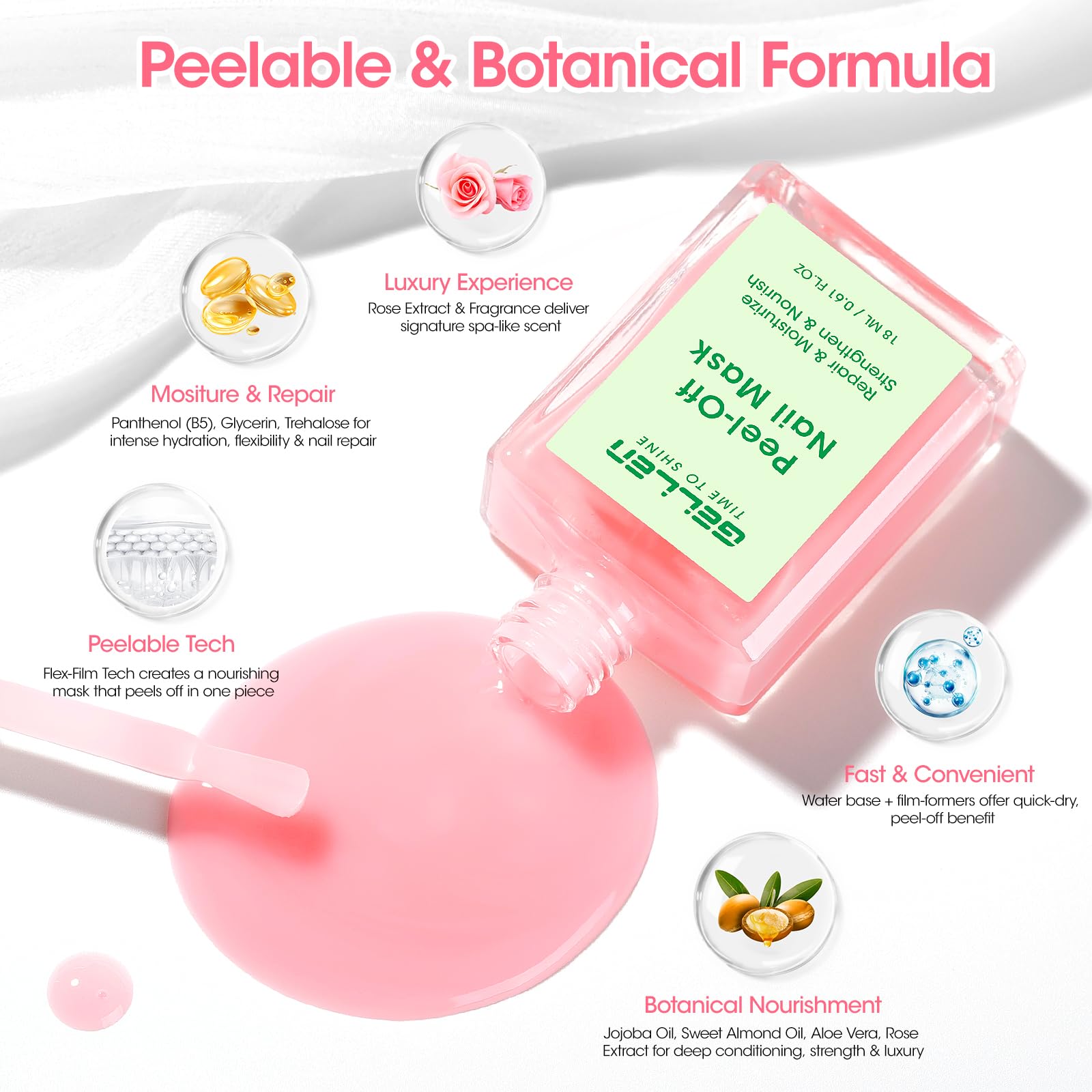 Gellen masque ongles vegan – sans cruauté et sans produits agressifs