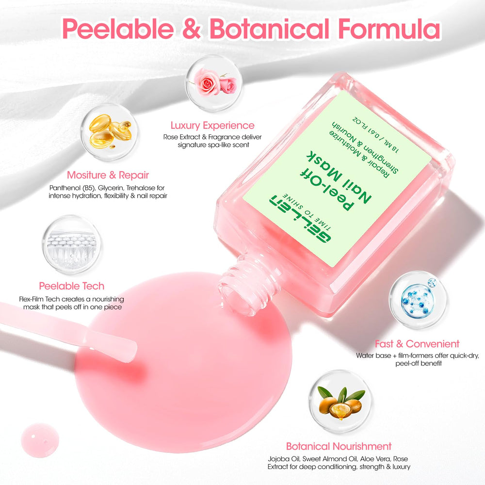 Gellen masque ongles vegan – sans cruauté et sans produits agressifs