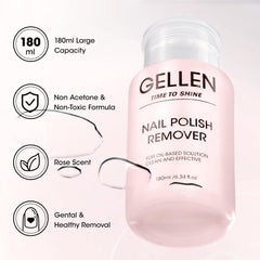 Gellen avec pompe-poussoir pour une application précise et sans gaspillage.