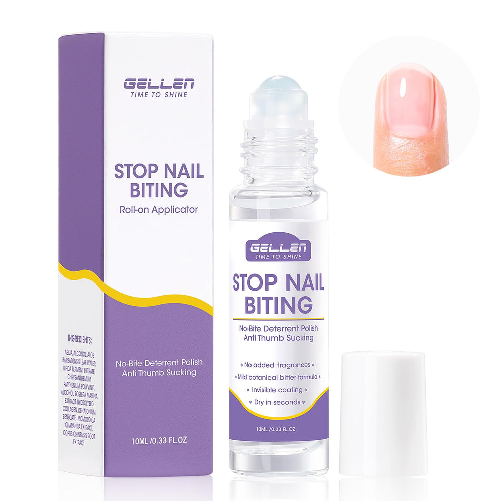 Gellen rouleau-applicateur anti-ronge ongles: solution pratique et efficace.