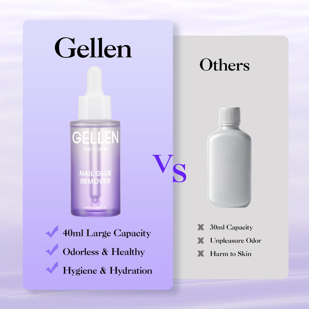 GELLEN sans odeur, dissolvant pour ongles, utilisation confortable