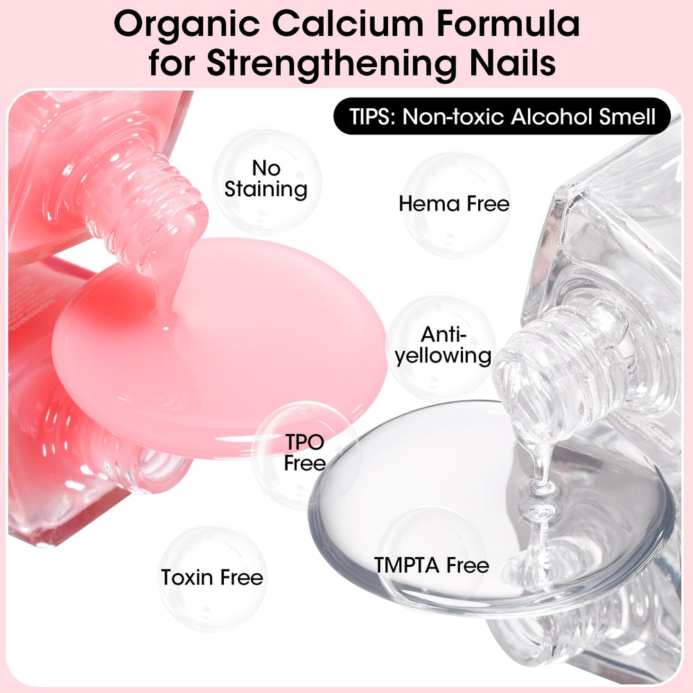 GELLEN Formule sans UV et non toxique, usage sûr pour les ongles sensibles.
