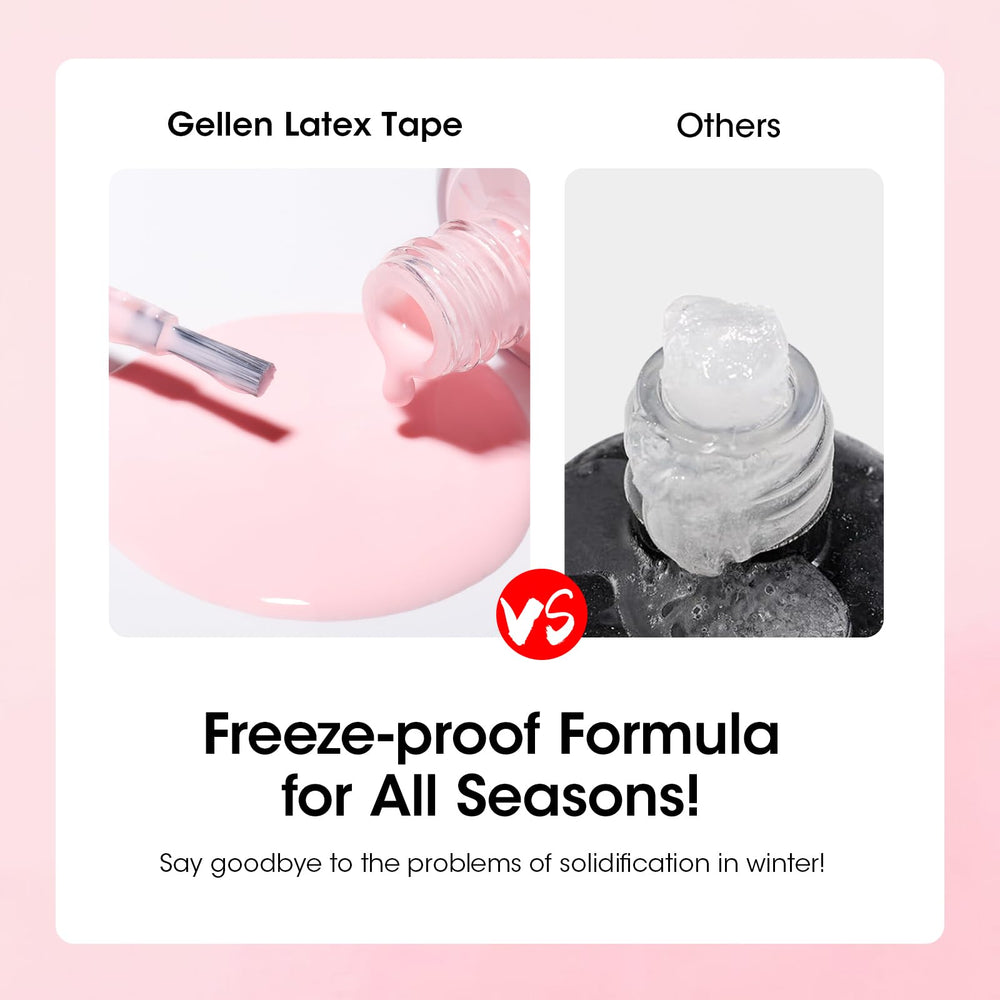 Séchage rapide en 1–2 minutes avec GELLEN latex pour ongles.